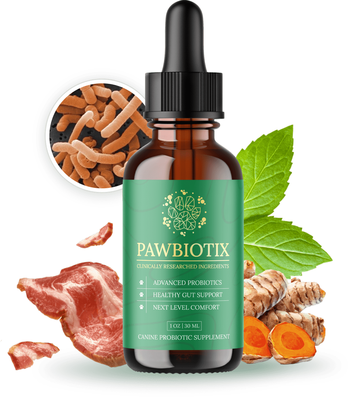 Pawbiotix single bottle-ingredients